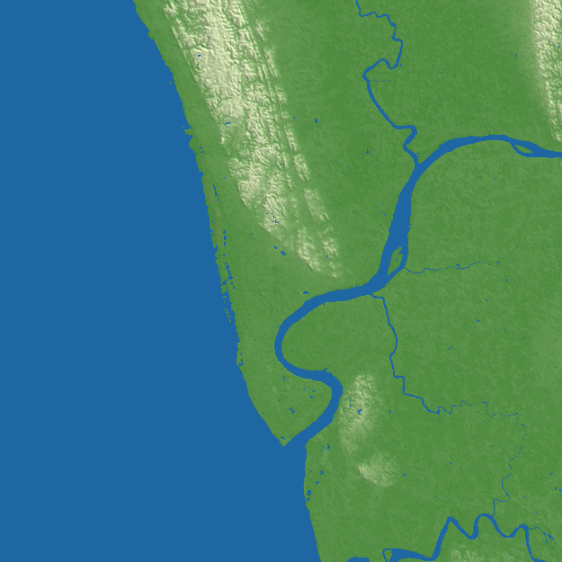 Chattogram terrain preview