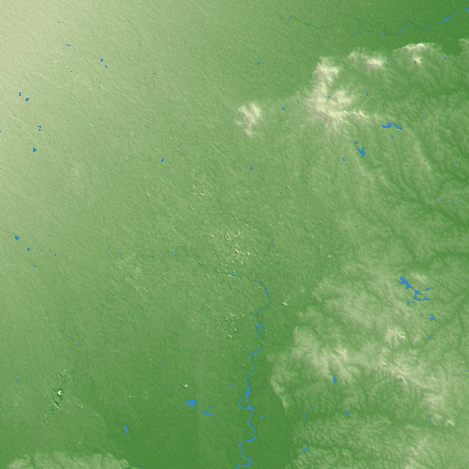 Chengdu terrain preview