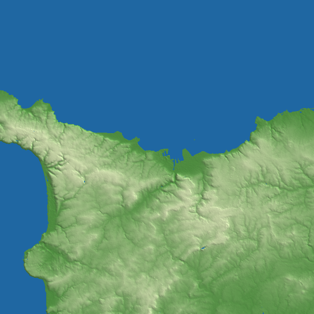 Cherbourg-Octeville terrain preview
