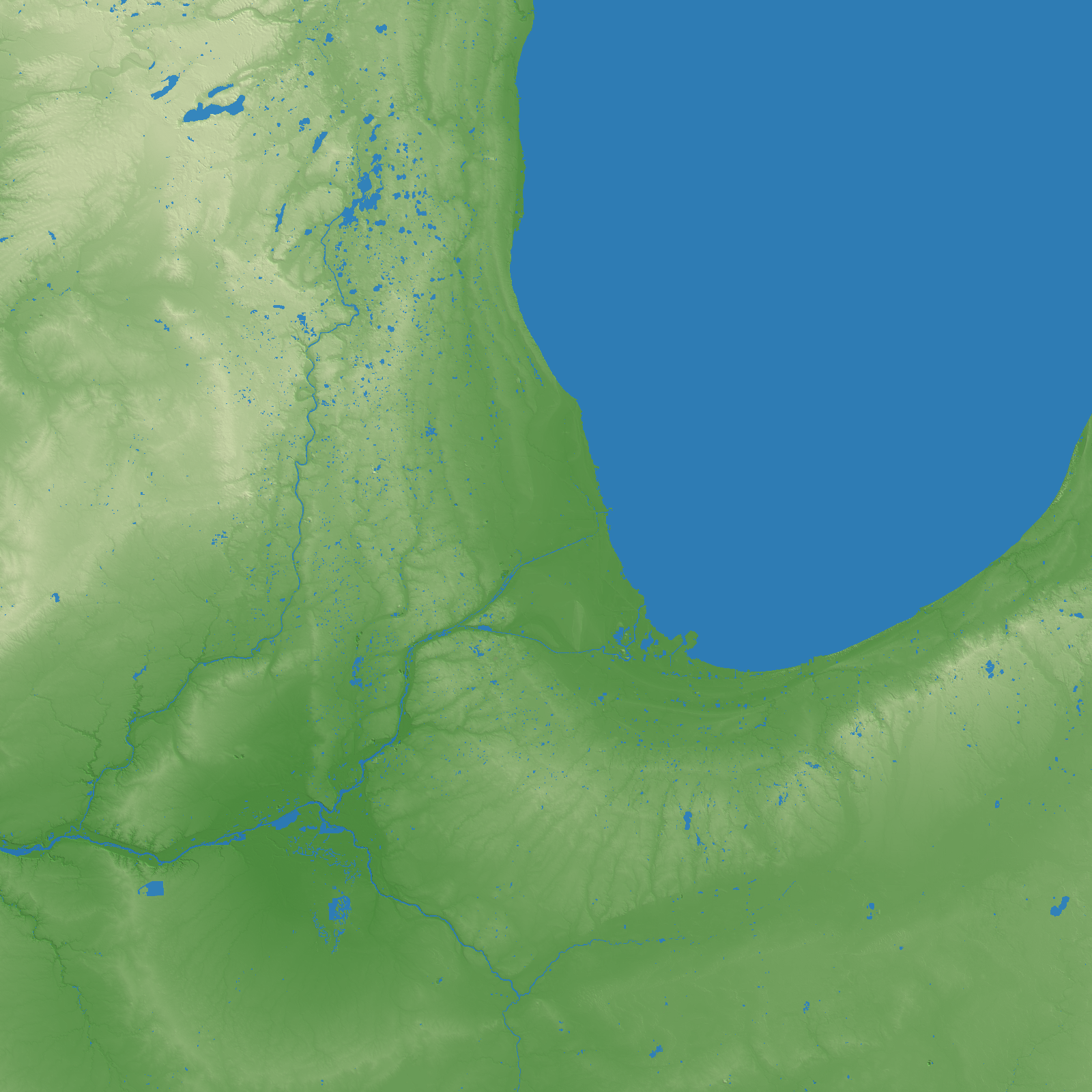 Chicago terrain preview