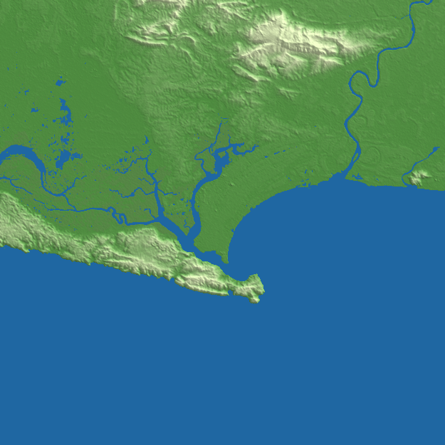 Cilacap terrain preview