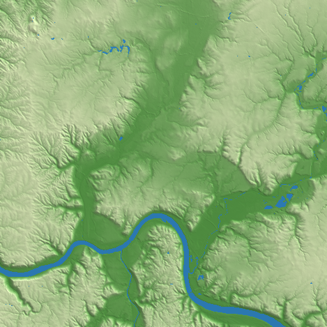 Cincinnati terrain preview