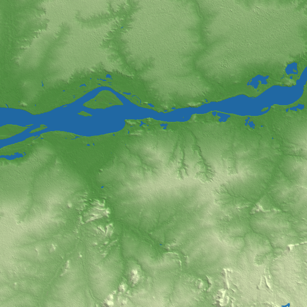 Ciudad Bolívar terrain preview