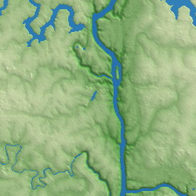 Ciudad del Este terrain preview