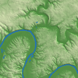 Clarksville terrain preview