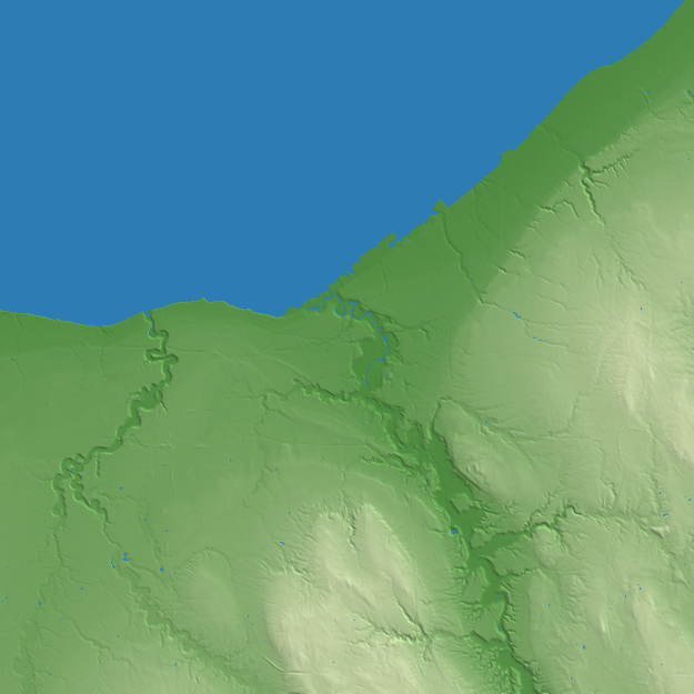 Cleveland terrain preview