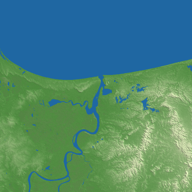 Coatzacoalcos terrain preview