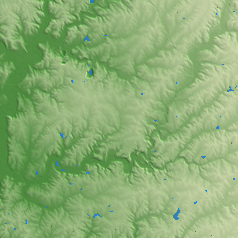 Columbia terrain preview