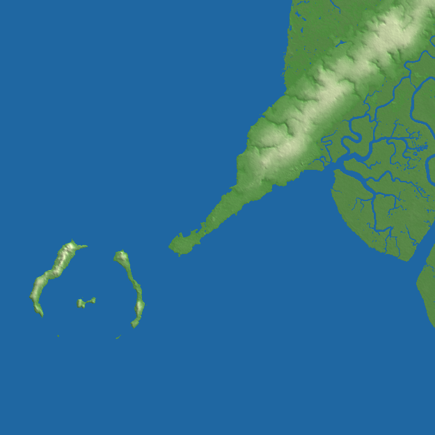 Conakry terrain preview
