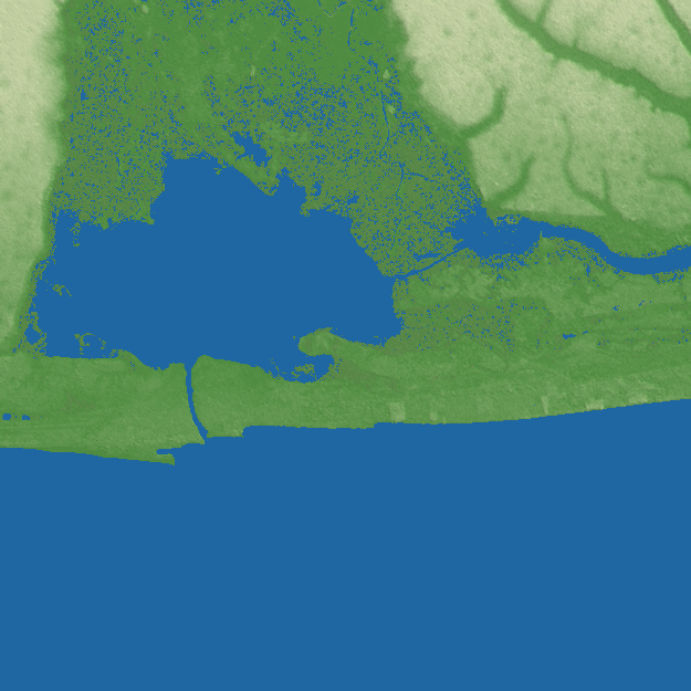 Cotonou terrain preview