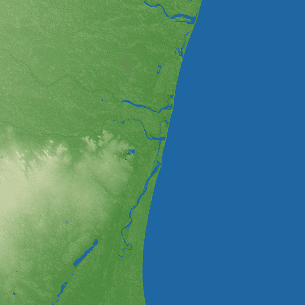 Cuddalore terrain preview