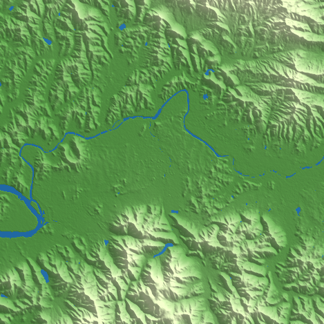 Daegu terrain preview