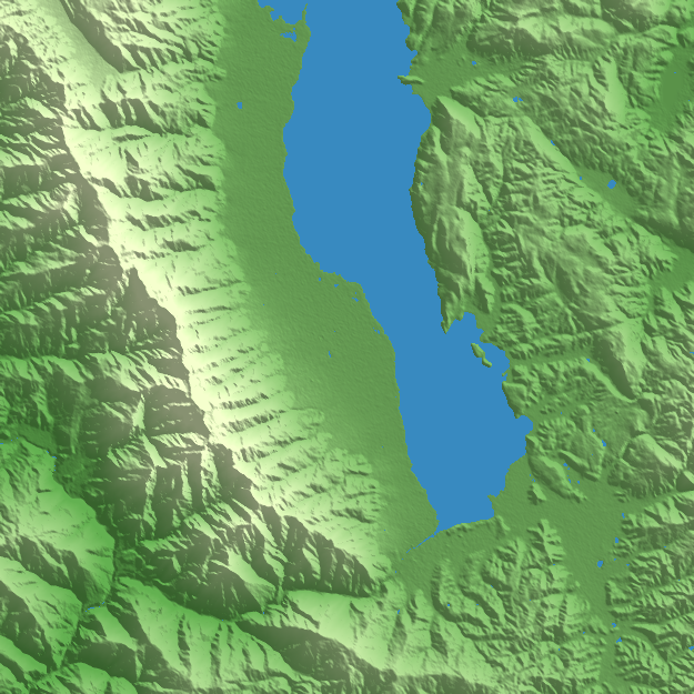 Dali terrain preview