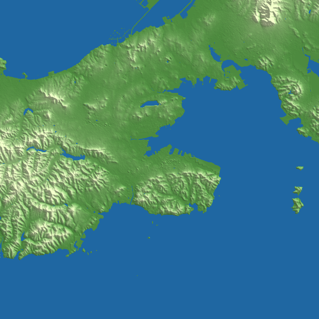 Dalian terrain preview
