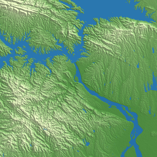 Danjiangkou terrain preview