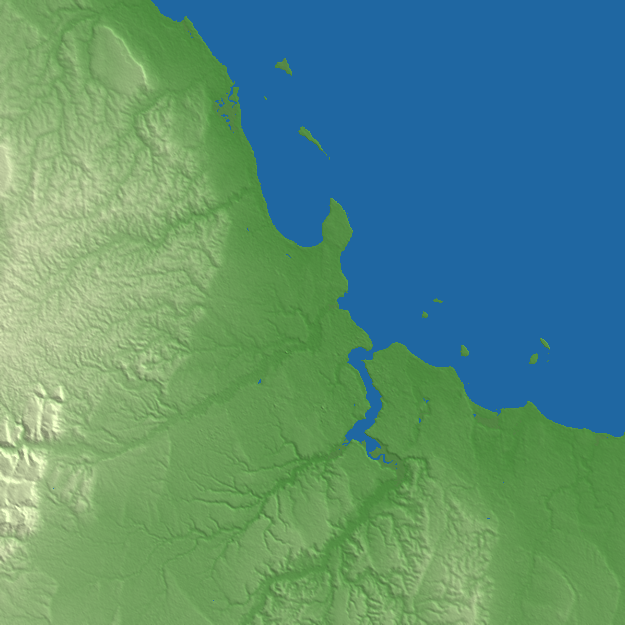 Dar es Salaam terrain preview