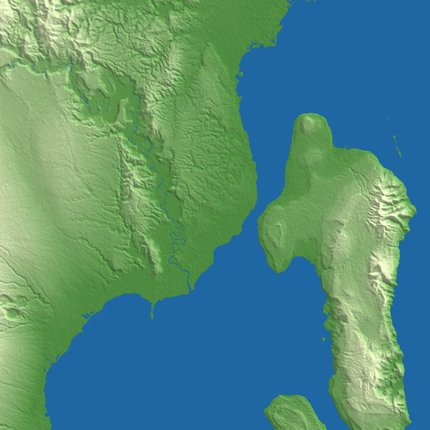 Davao City terrain preview