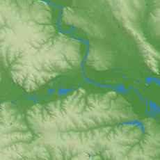 Des Moines terrain preview