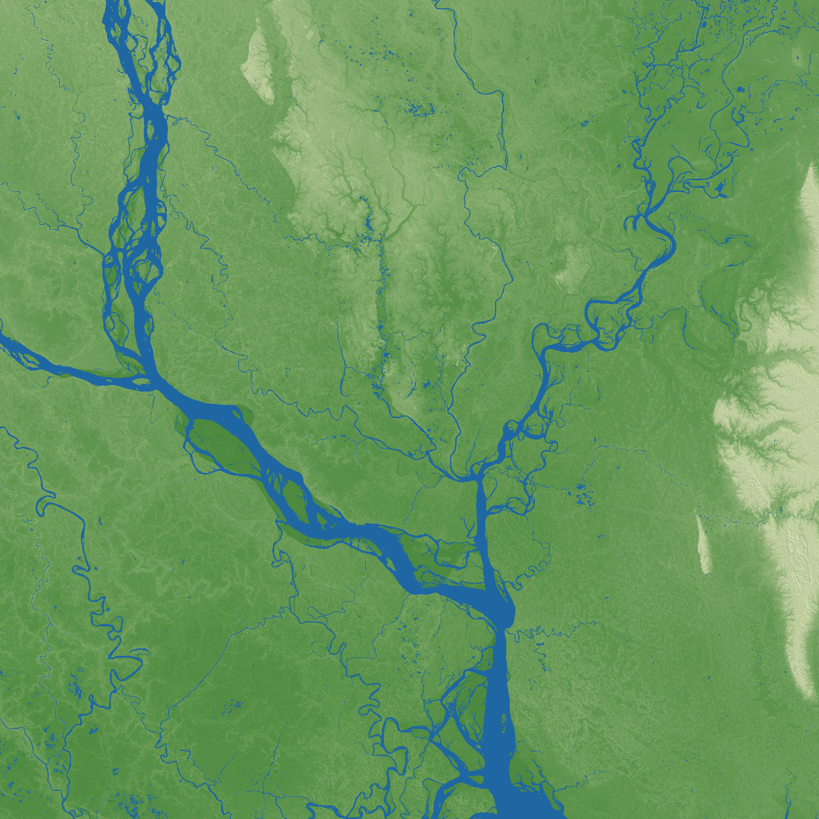Dhaka terrain preview