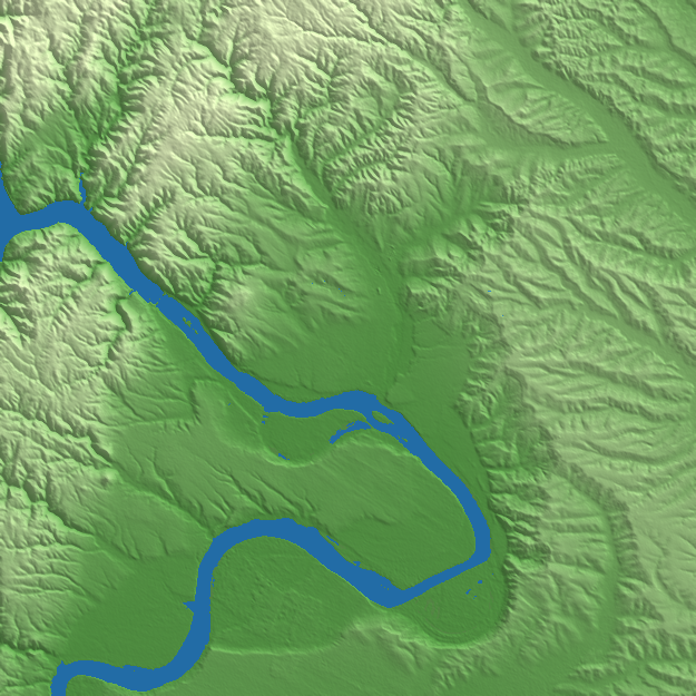 Drobeta-Turnu Severin terrain preview