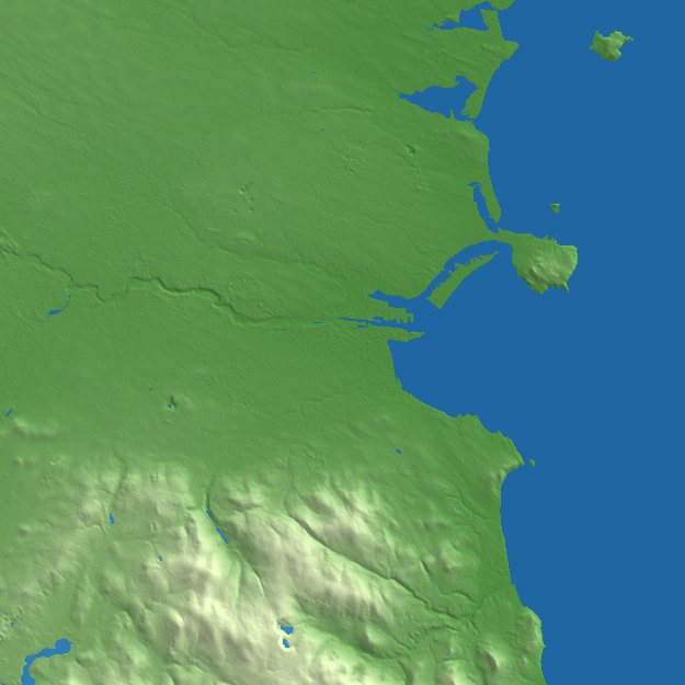 Dublin terrain preview