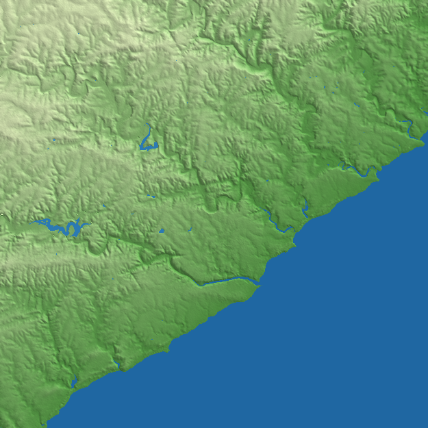 East London terrain preview