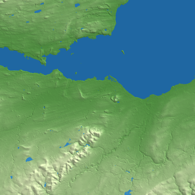 Edinburgh terrain preview