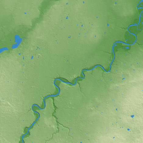 Edmonton terrain preview