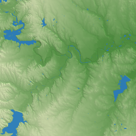 Fort Worth terrain preview