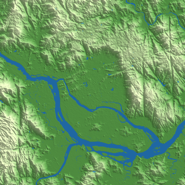 Fuzhou terrain preview