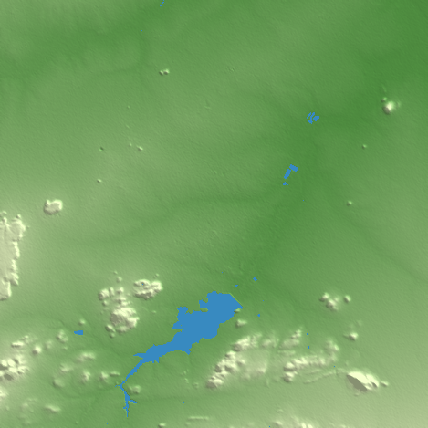 Gaborone terrain preview