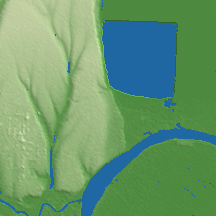 Galați terrain preview