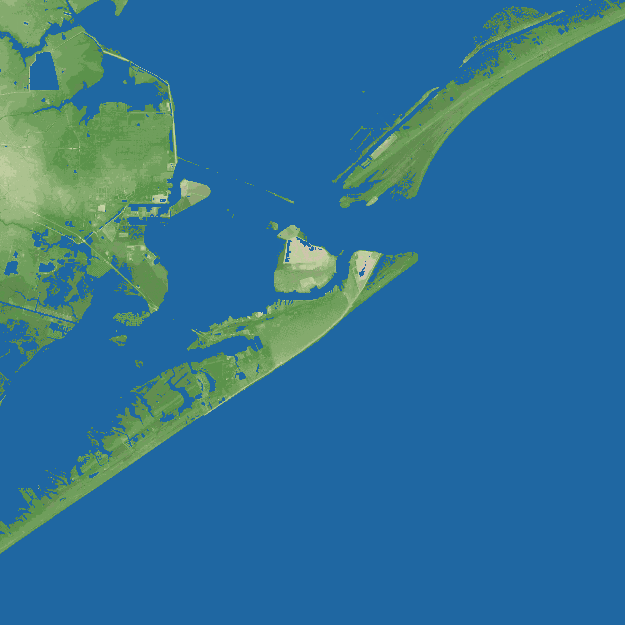 Galveston terrain preview