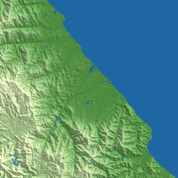 Gangneung terrain preview
