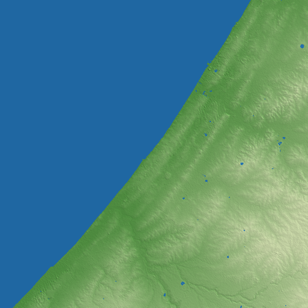 Gaza City terrain preview