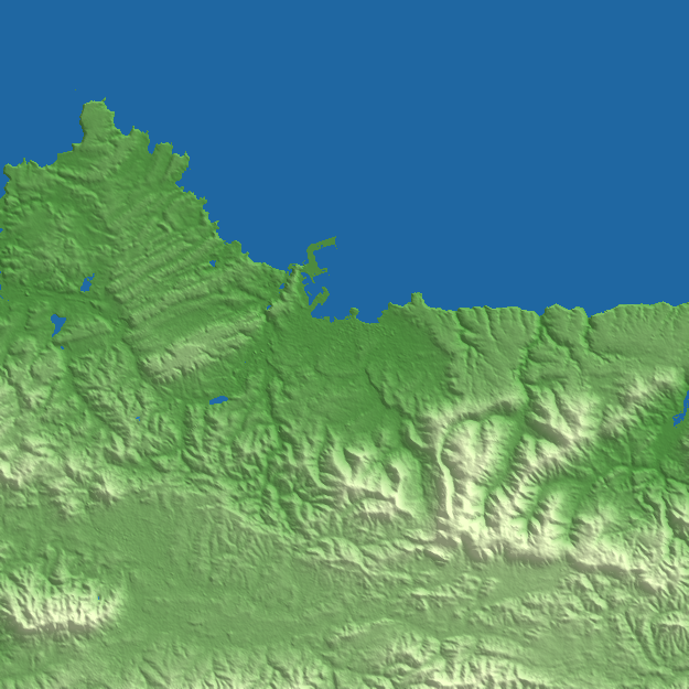 Gijón terrain preview