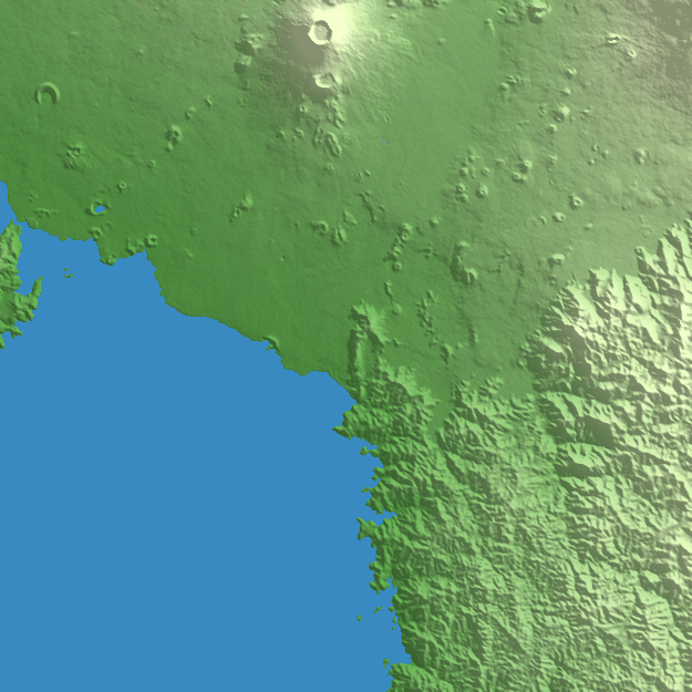 Gisenyi terrain preview