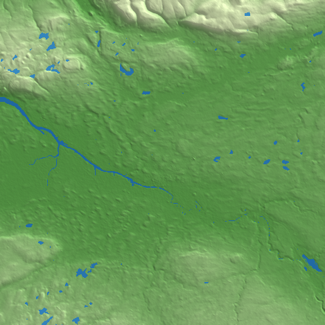 Glasgow terrain preview