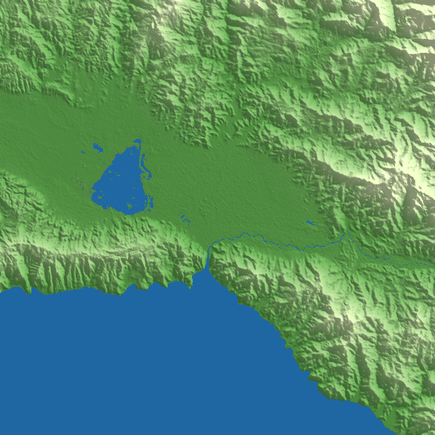 Gorontalo terrain preview