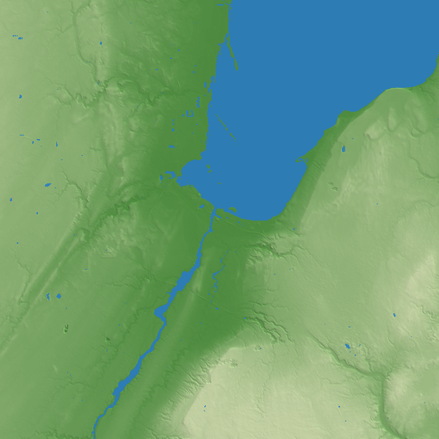Green Bay terrain preview