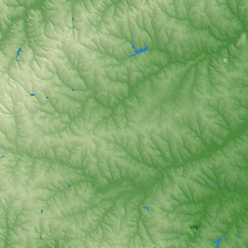 Greensboro terrain preview