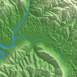 Guangyuan terrain preview