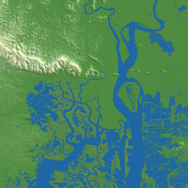 Guayaquil terrain preview