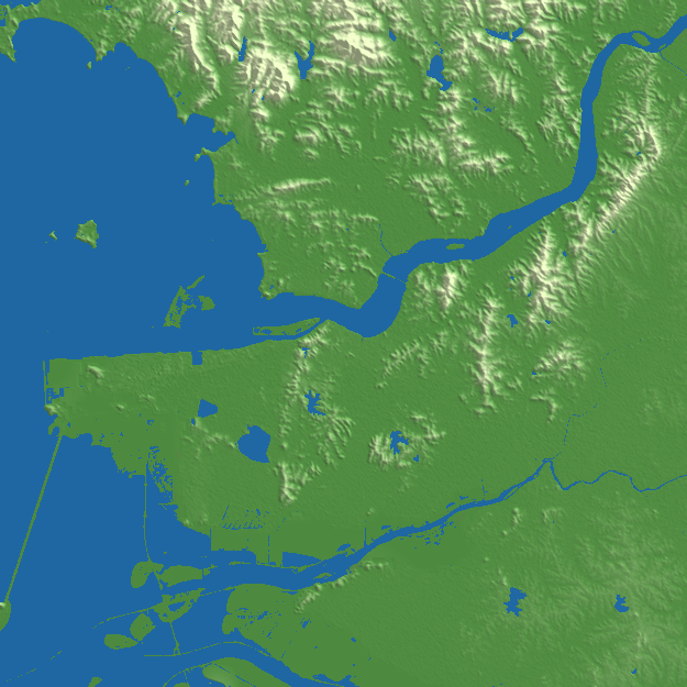 Gunsan terrain preview