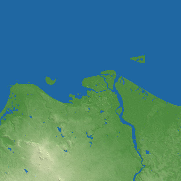 Haikou terrain preview