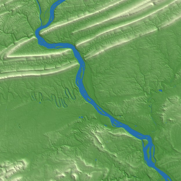 Harrisburg terrain preview