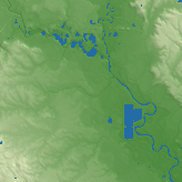 Hattiesburg terrain preview