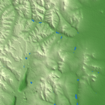 Hegang terrain preview
