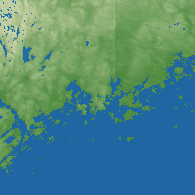 Helsinki terrain preview