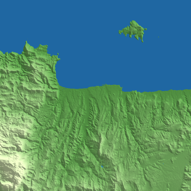 Heraklion terrain preview